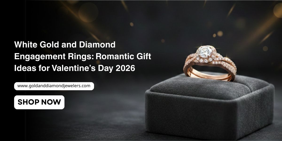Why Choose White Gold and Diamond Engagement Rings for Valentine’s Day 2026